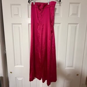 SNOW DAY SALE ❄️ House of Harlow Satin Trousers